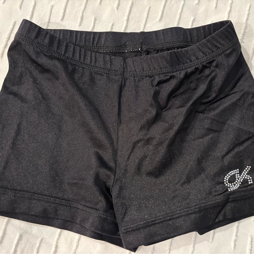 GK Women's Black Athletic Shorts